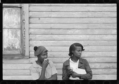 [Untitled photo, possibly related to: Scene in front of church,…, Arkansas, 1935