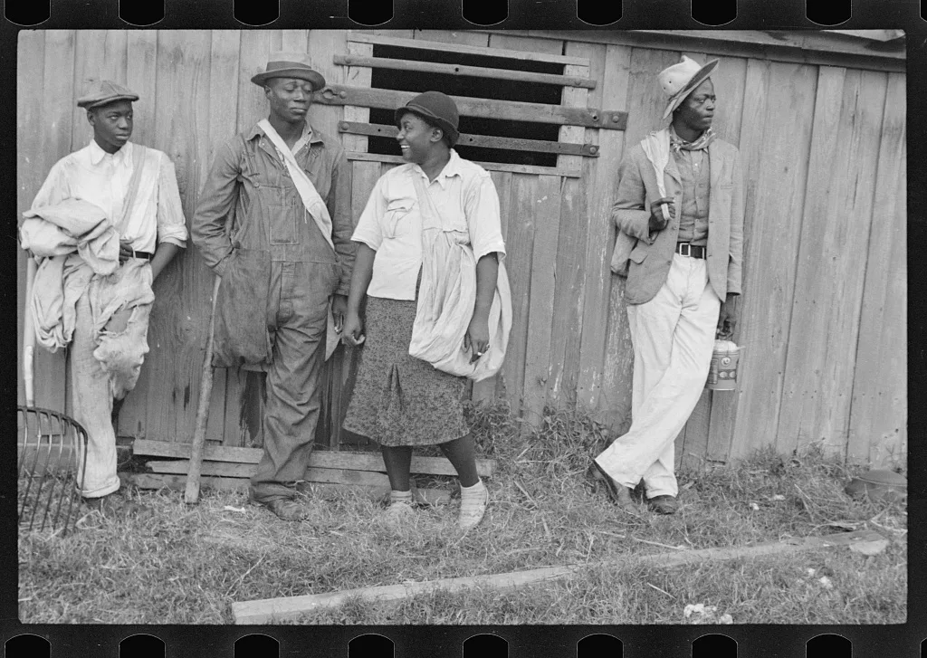 Cotton pickers, Pulaski County, Arkansas, 1935