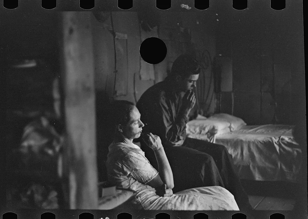 [Untitled photo, possibly related to: Family of rehabilitation…, Arkansas, 1935
