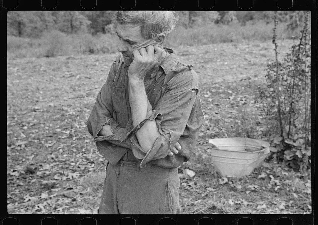 Sam Nichols, tenant farmer, Arkansas, 1935