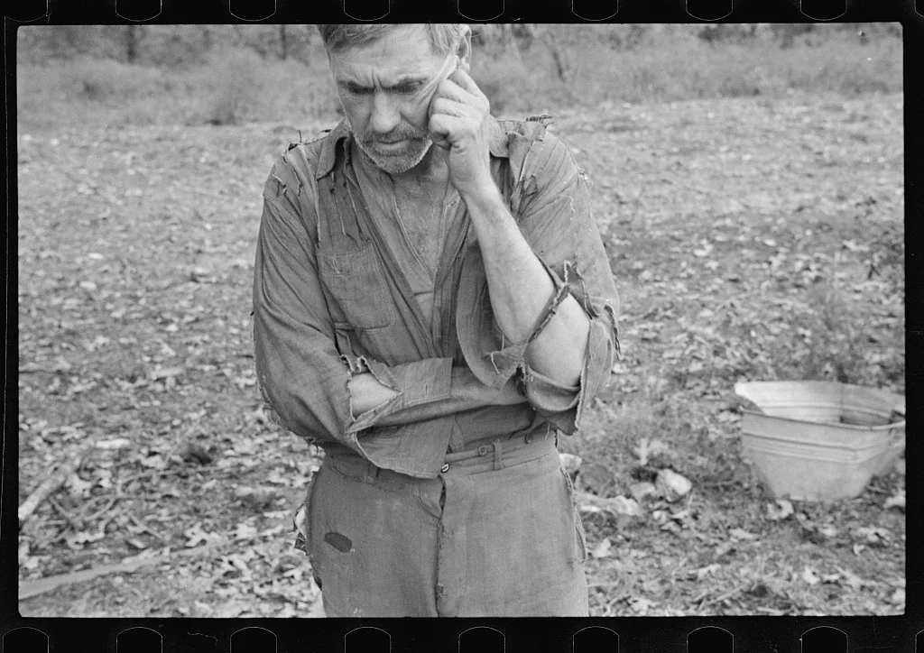 [Untitled photo, possibly related to: Sam Nichols, tenant farmer,…, Arkansas, 1935