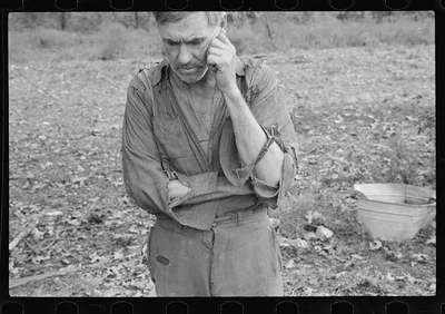 [Untitled photo, possibly related to: Sam Nichols, tenant farmer,…, Arkansas, 1935