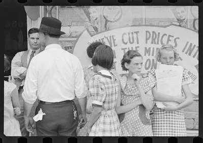 Inhabitants of Marked Tree, Arkansas, 1935