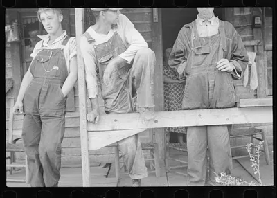 [Untitled photo, possibly related to: Ozark mountaineer, Arkansas], 1935
