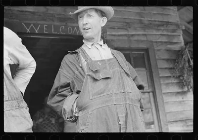 Ozark mountaineer, Arkansas, 1935