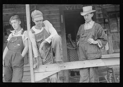 [Untitled photo, possibly related to: Ozark mountaineer, Arkansas], 1935