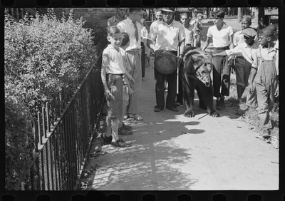 [Untitled photo, possibly related to: Street scene, New Orleans,…, Louisiana, 1935