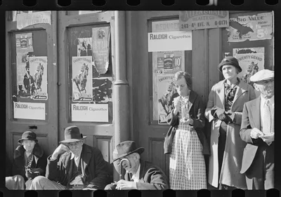 [Untitled photo, possibly related to: Religious meeting, Nashville,…, Tennessee, 1935