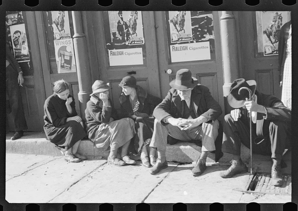 Religious meeting, Nashville, Tennessee, 1935