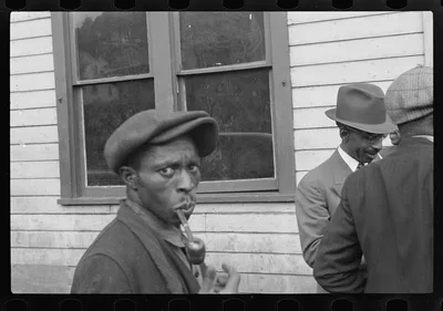 [Untitled photo, possibly related to: Sunday in Scotts Run, West…, West Virginia, 1935