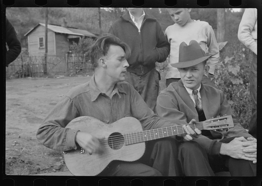 Doped singer, "Love oh, love, oh keerless love," Scotts Run, West…, West Virginia, 1935
