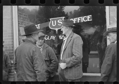 Scene at Clay, West Virginia, 1935