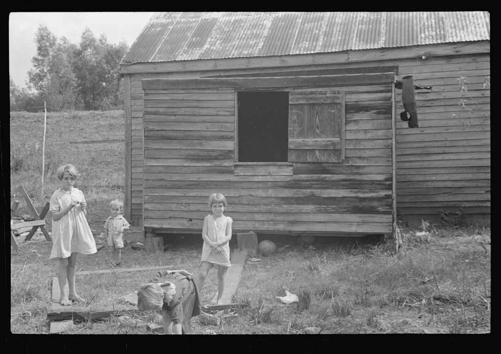 Trische family, Plaquemines Parish, Louisiana, 1935