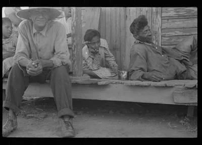 [Untitled photo, possibly related to: Children of unemployed trapper,…, Louisiana, 1935