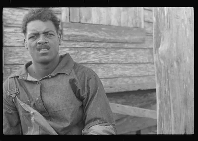 Unemployed trapper, Plaquemines Parish, Louisiana, 1935