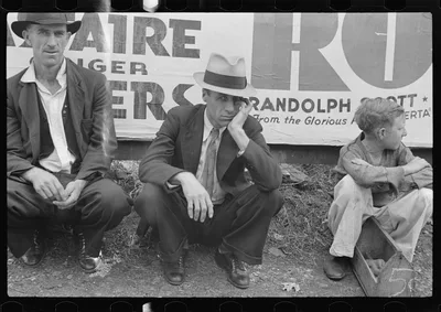 Photograph from West Virginia: Citizens of Omar, West Virginia
