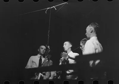 [Untitled photo, possibly related to: Lovengood sisters, Asheville,…, North Carolina, 1937