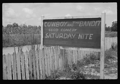 Sign, Skyline Farms, Alabama, 1937