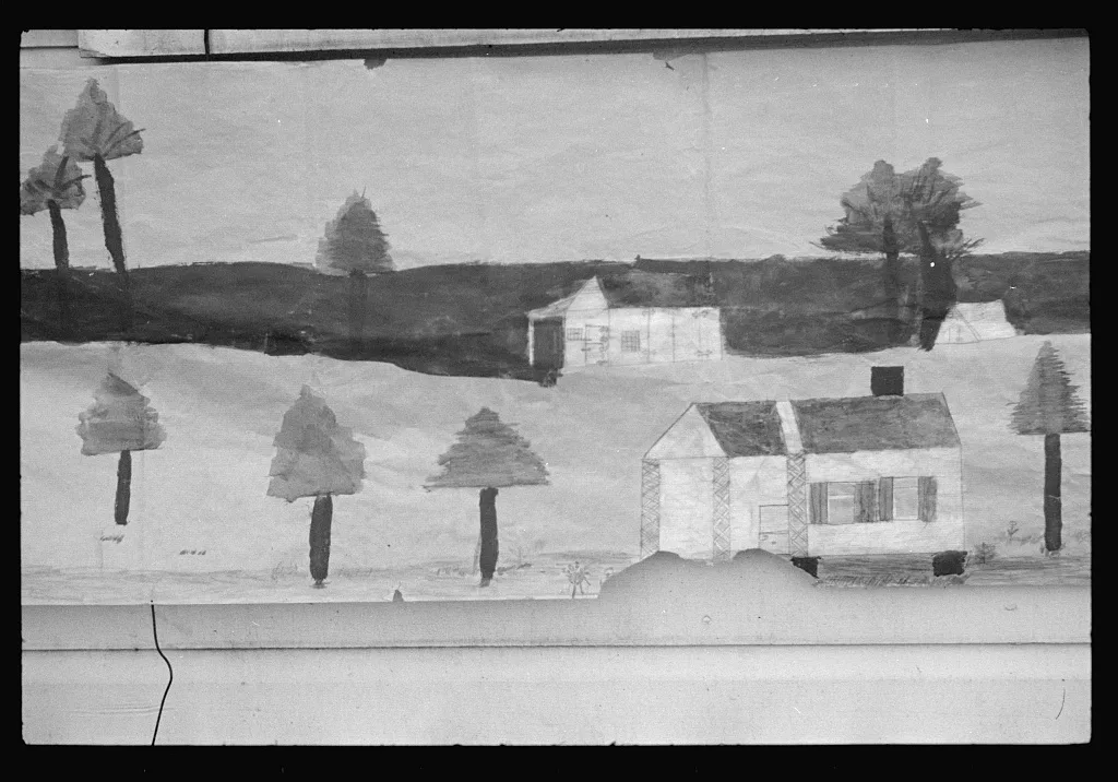 Painting by one of the children at Penderlea Homesteads, North…, North Carolina, 1937