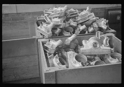 [Untitled photo, possibly related to: Metal shop, Arthurdale, West…, West Virginia, 1937