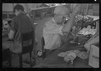 Vacuum cleaner factory, Arthurdale, West Virginia, 1937