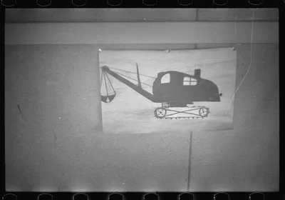 [Untitled photo, possibly related to: Child's painting, Arthurdale,…, West Virginia, 1937