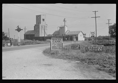 Outskirts of Plain City, Ohio, 1938
