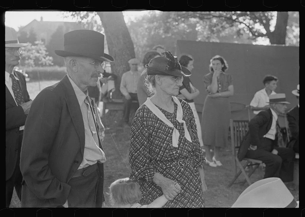 [Untitled photo, possibly related to: Sideshows at the Ashville, July…, Ohio, 1938
