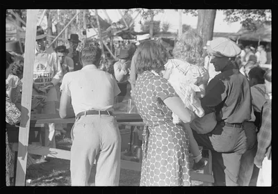 [Untitled photo, possibly related to: At the Ashville July 4th…, Ohio, 1938