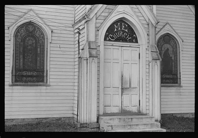 Methodist church, Unionville Center, Ohio, 1938