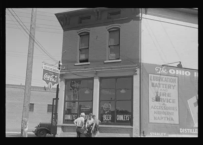 Street scene, Springfield, Ohio, 1938