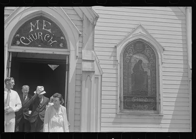 Methodist Church, Unionville Center, Ohio, 1938