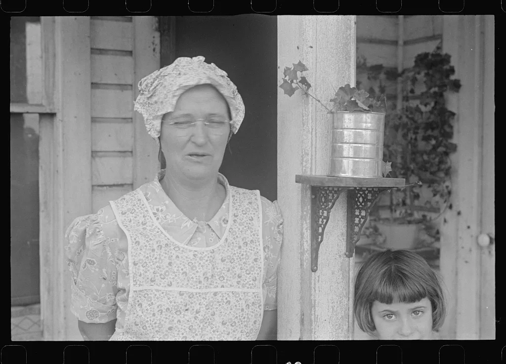 Wife of Mr. Thaxton, farmer, near Mechanicsburg, Ohio, 1938