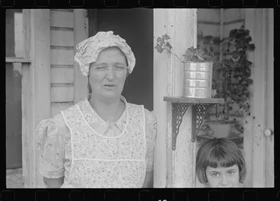 Wife of Mr. Thaxton, farmer, near Mechanicsburg, Ohio, 1938