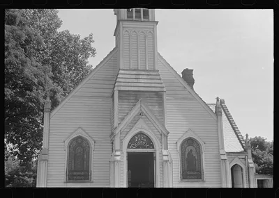 Methodist church, Unionville Center, Ohio, 1938