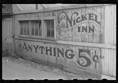 Quick lunch stand, Plain City, Ohio, 1938