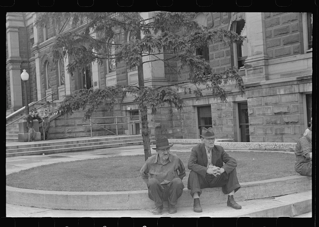 Courthouse, Circleville, Ohio, 1938