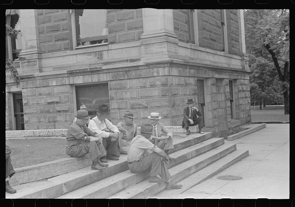 Courthouse, Circleville, Ohio, 1938