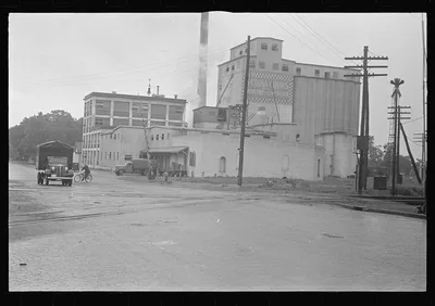 Feed mill, Circleville, Ohio, 1938