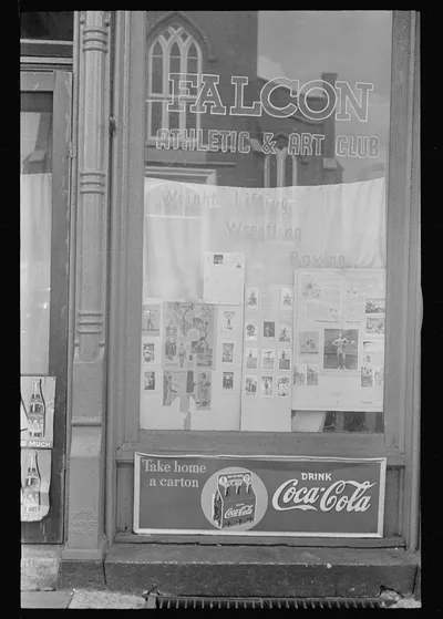 Athletic club, Columbus, Ohio, 1938