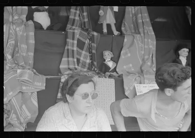 Scene at Buckeye Lake Amusement Park, near Columbus, Ohio (see…, 1938