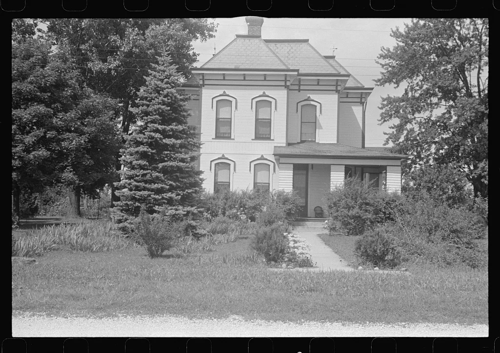 Home in central Ohio (see general caption), 1938