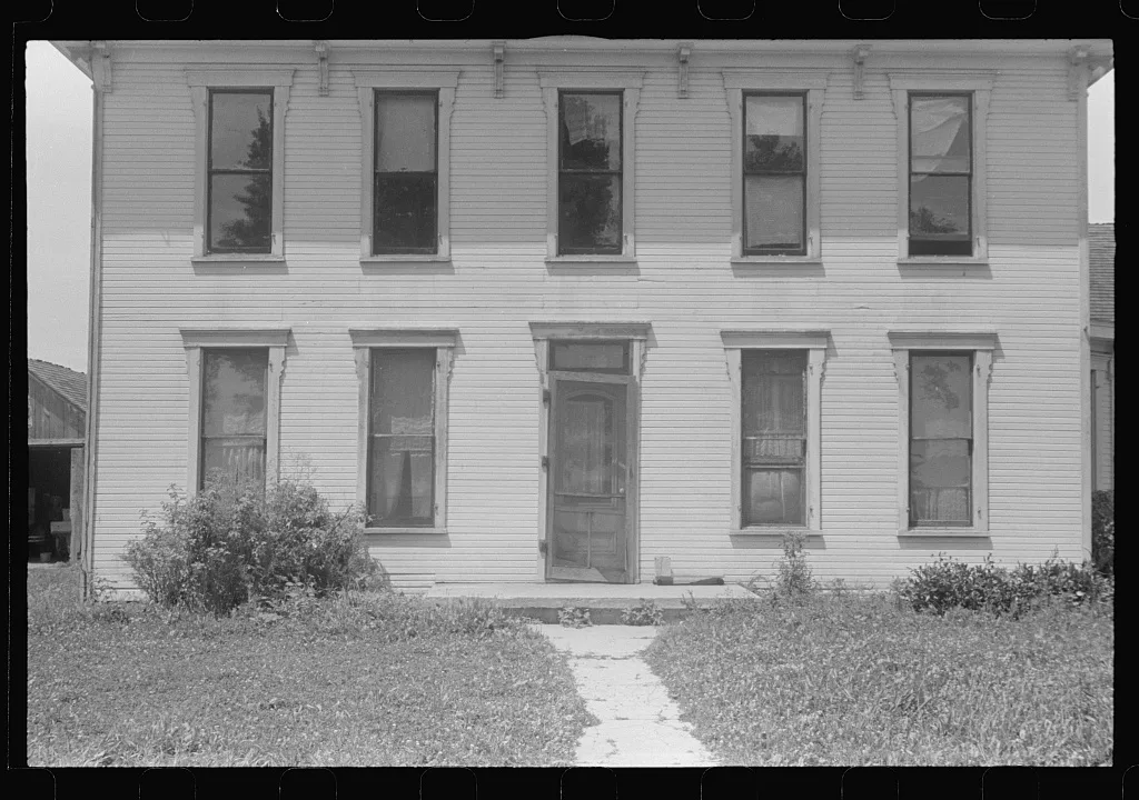 Farmhouse, central Ohio (see general caption), 1938