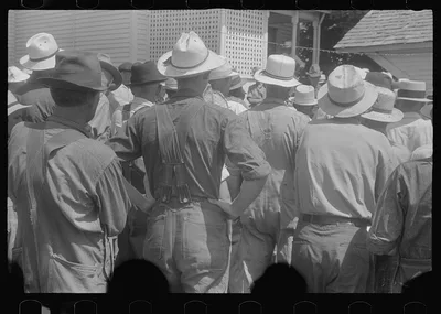 Public auction in central Ohio, 1938