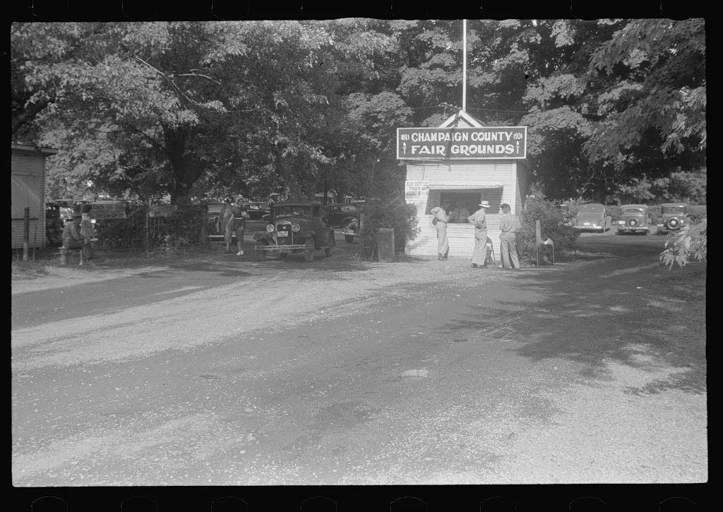 [Untitled photo, possibly related to: Entrance to Champaign County…, Ohio, 1938